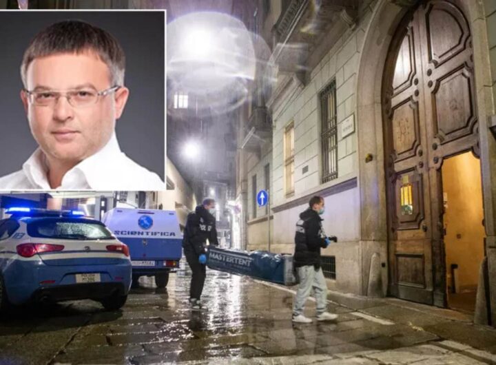 banchiere morto milano