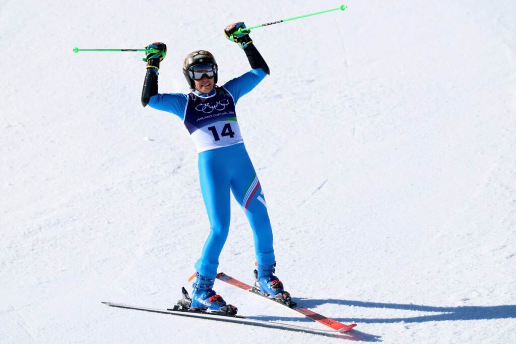 brignone secondo oro