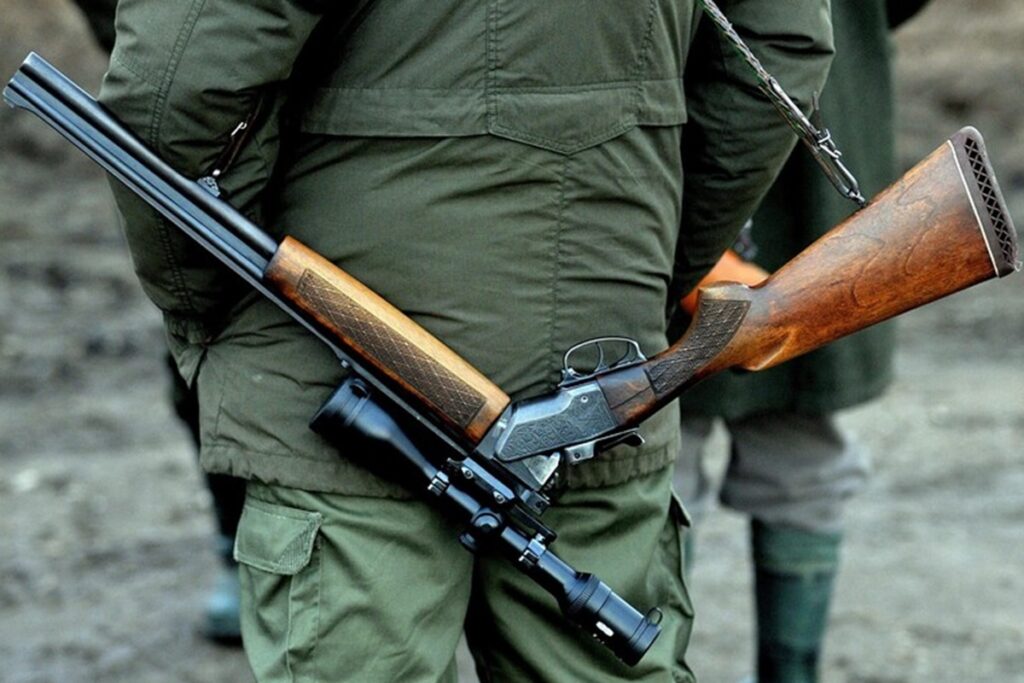 Cacciatori nel bosco