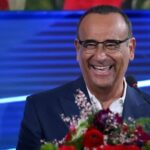 Carlo Conti a Sanremo 2026