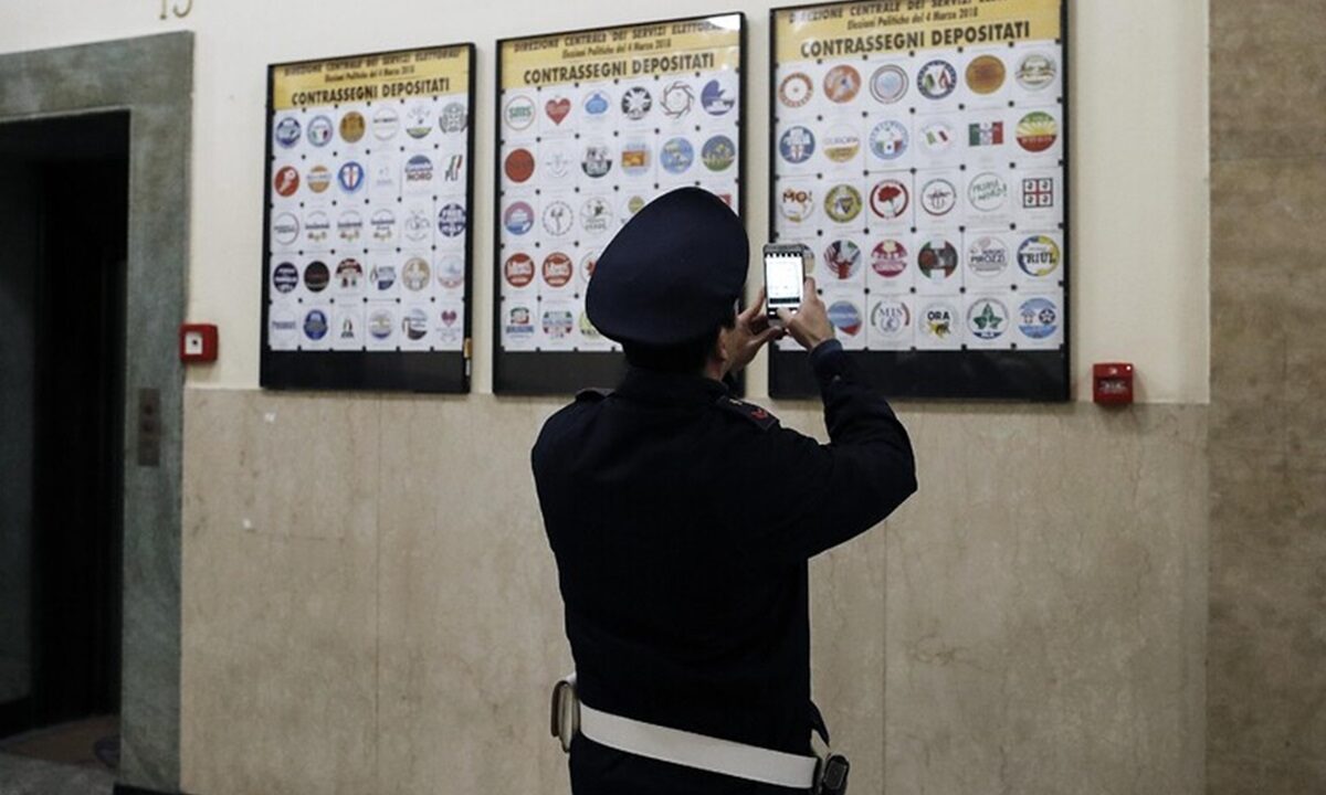 Il tabellone dei partiti