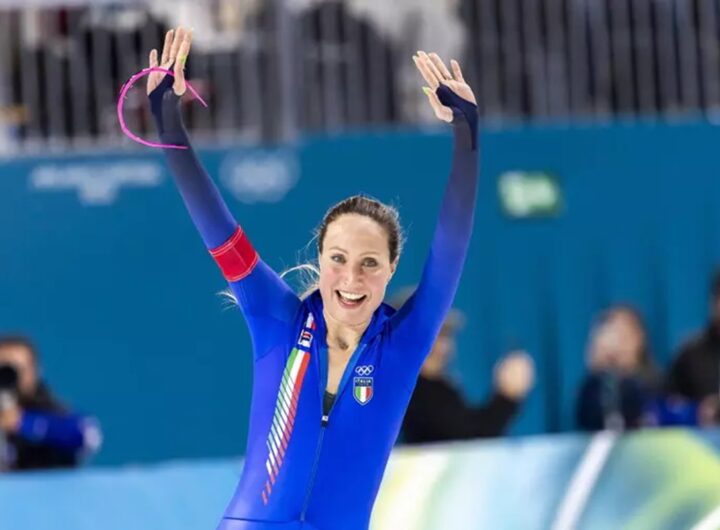 La pattinatrice romana Francesca Lollobrigida