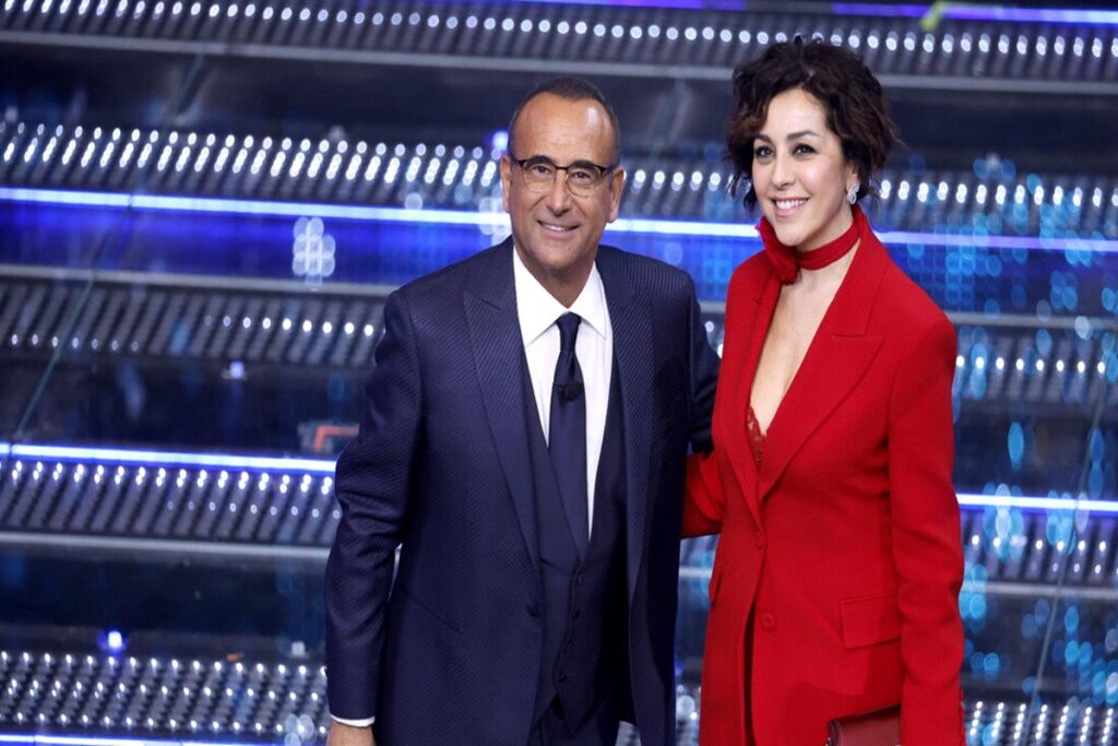 Carlo Conti e Francesca Vaccaro