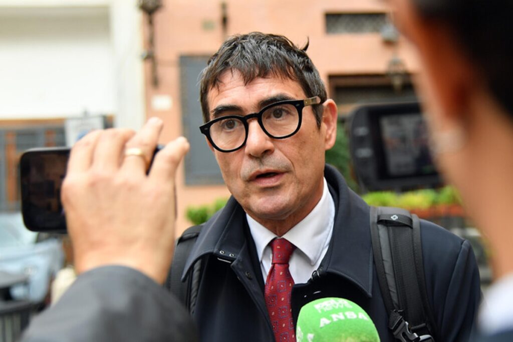 Il leader di Alleanza Verdi e Sinistra, Nicola Fratoianni