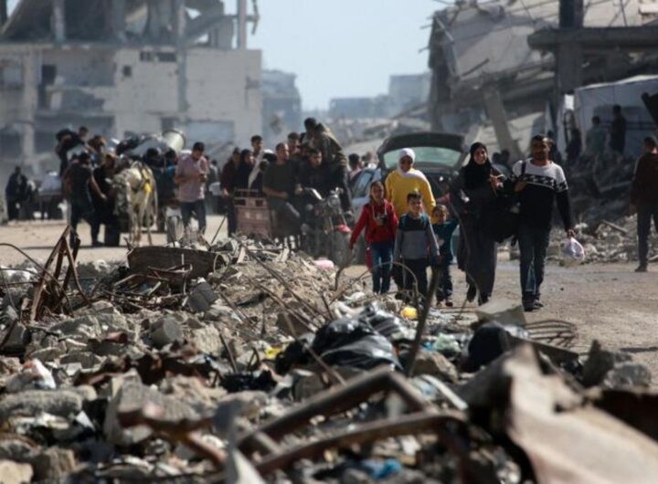 sfollati palestines a gaza city