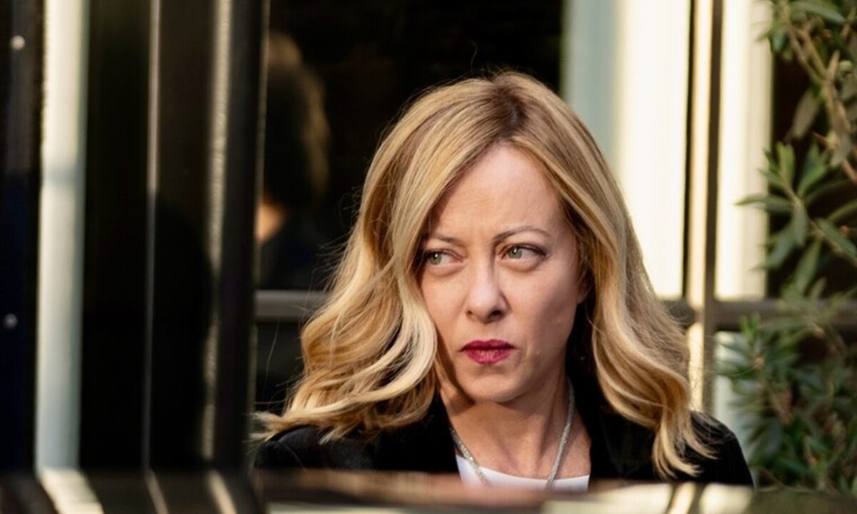 La premier, Giorgia Meloni