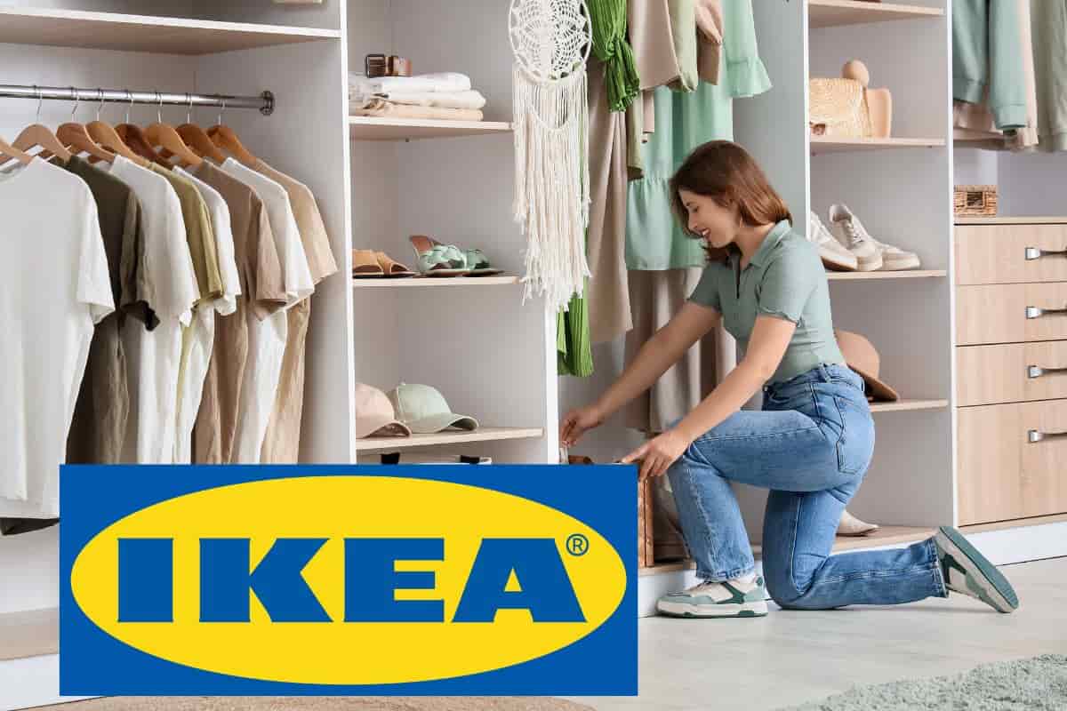 Addio disordine e polvere per sempre: l’accessorio ‘invisibile’ Ikea da 0,75€ che ti salva il guardaroba