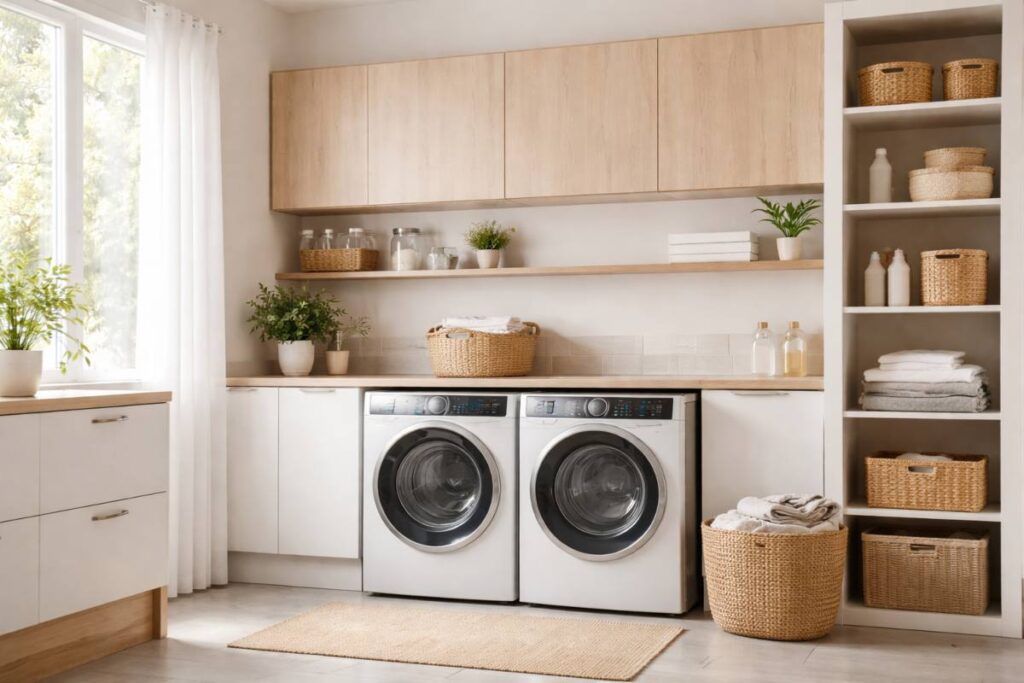 spazio lavanderia in casa