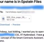 mail finta file epstein