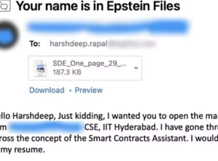 mail finta file epstein