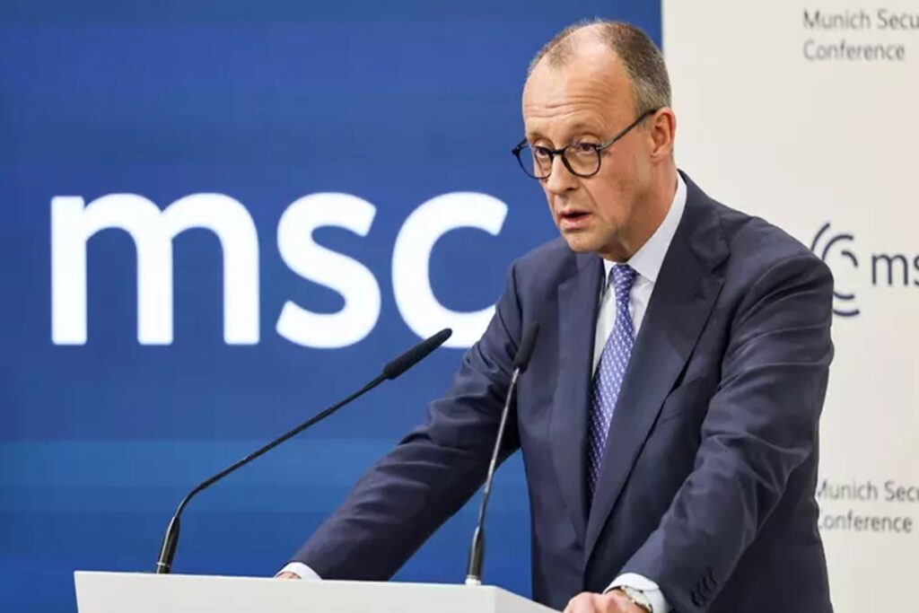 Il cancelliere tedesco Friedrich Merz
