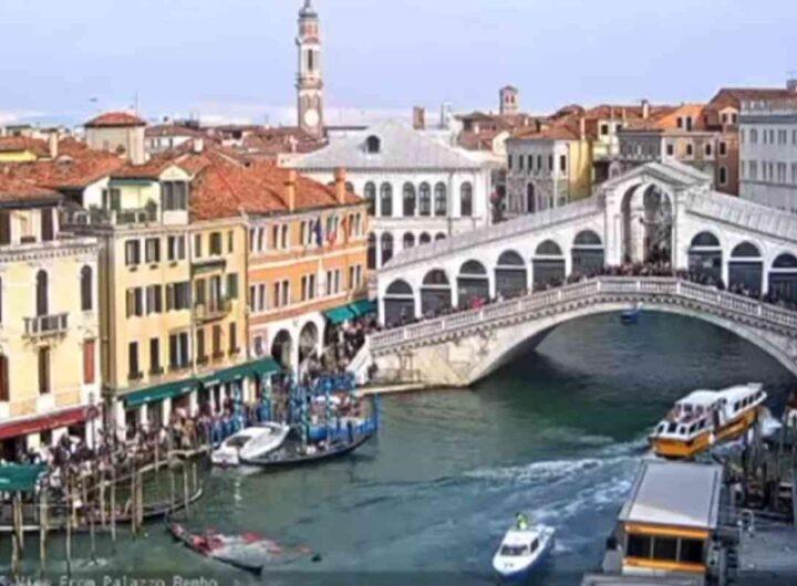 Il motoscafo impazzito a Venezia