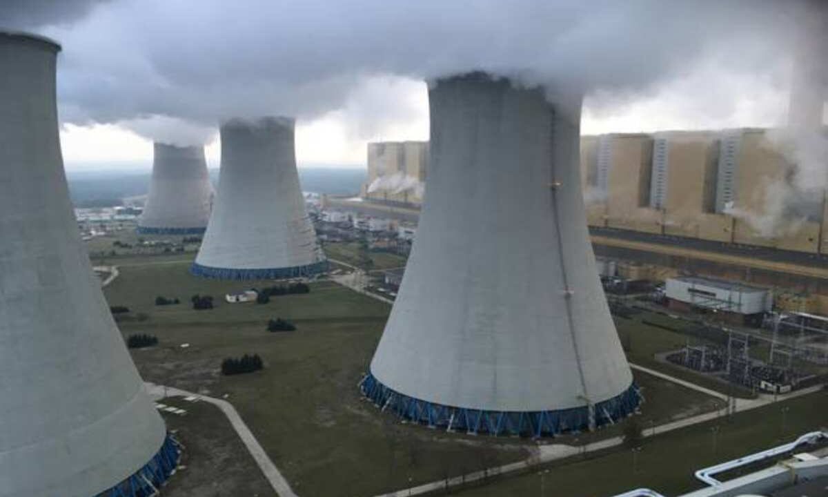 Una centrale a carbone