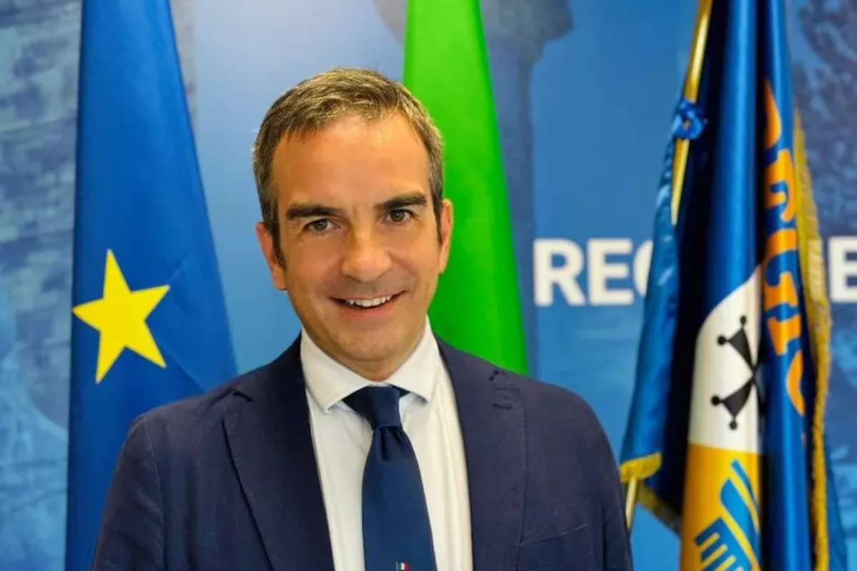 Il presidente della Calabria Roberto Occhiuto