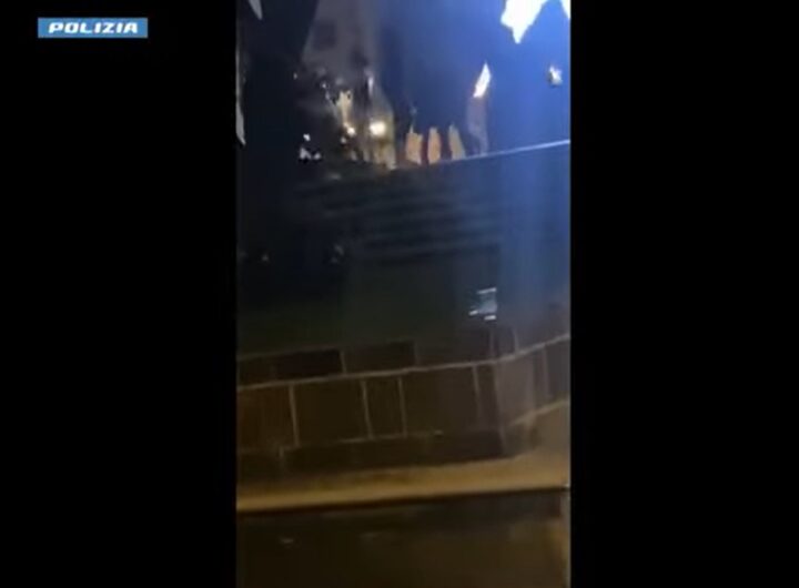 Il video della violenta rissa nel centro storico di Oristano