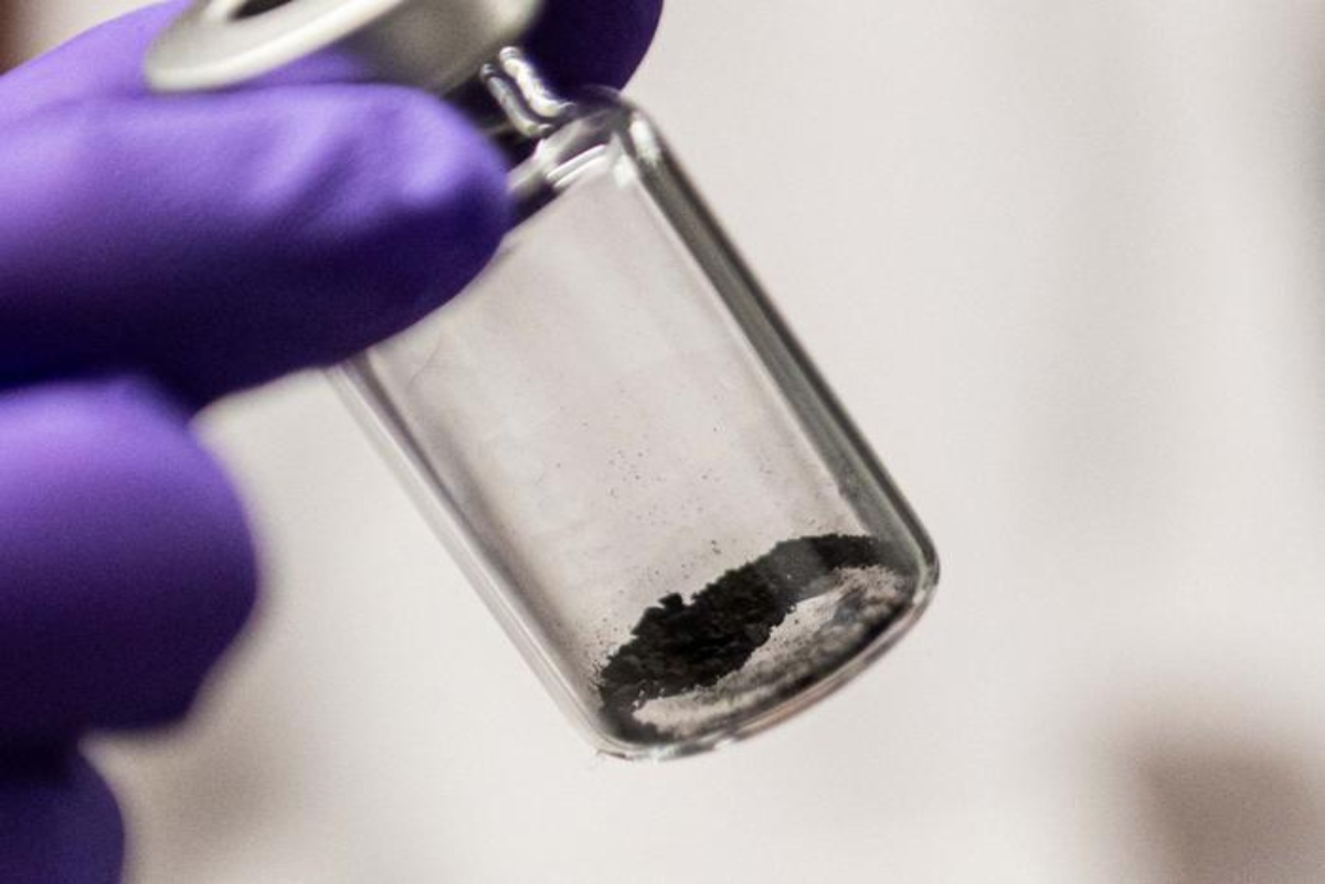 polveri asteroide bennu