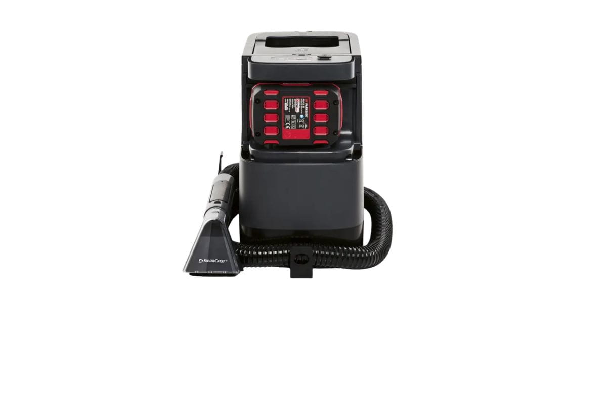 pulitore per tappezzeria ricaricabile in promo da lidl