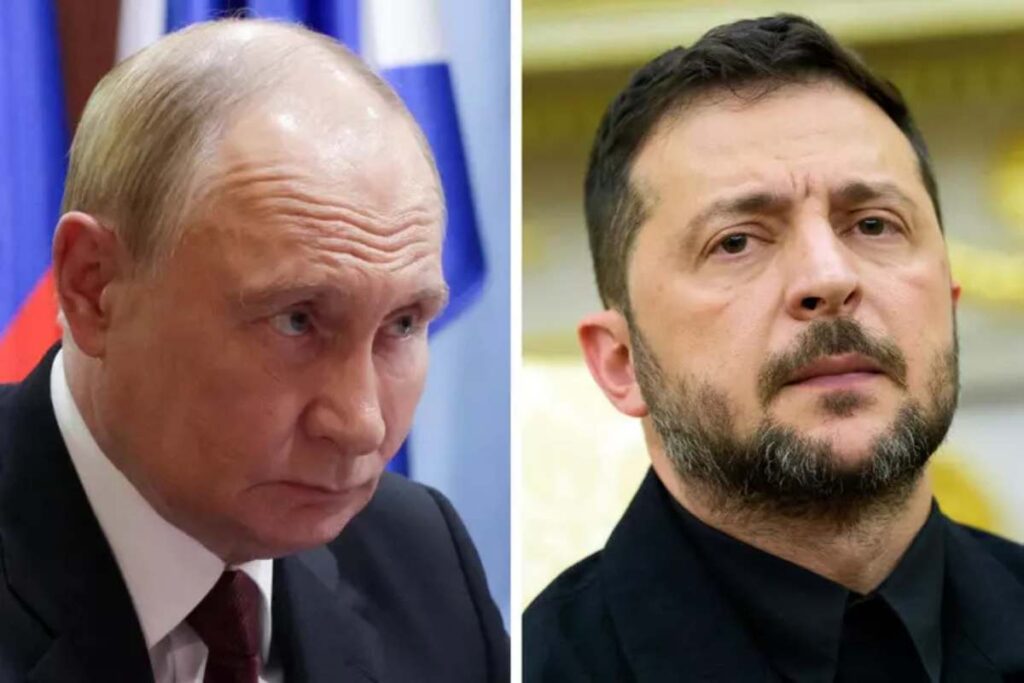 Putin e Zelensky