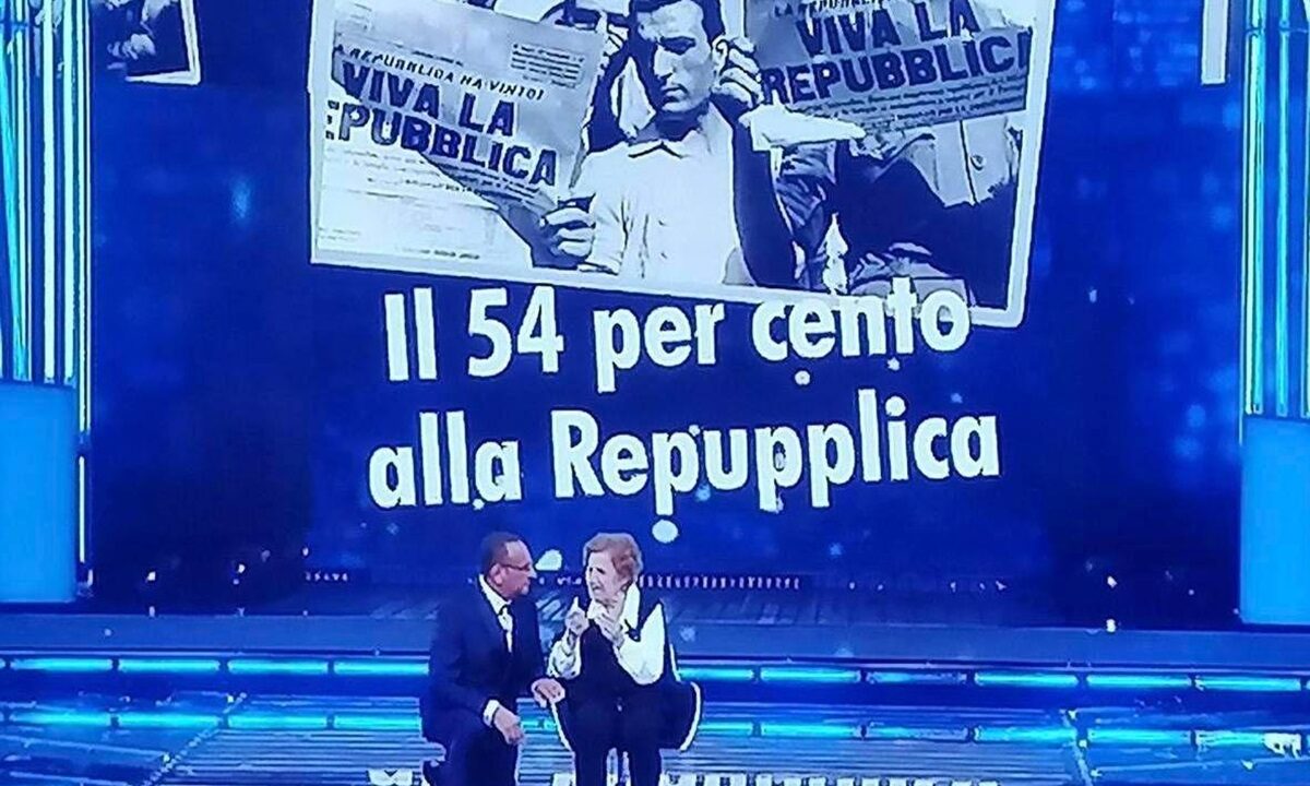Repupplica, la gaffe in diretta a Sanremo
