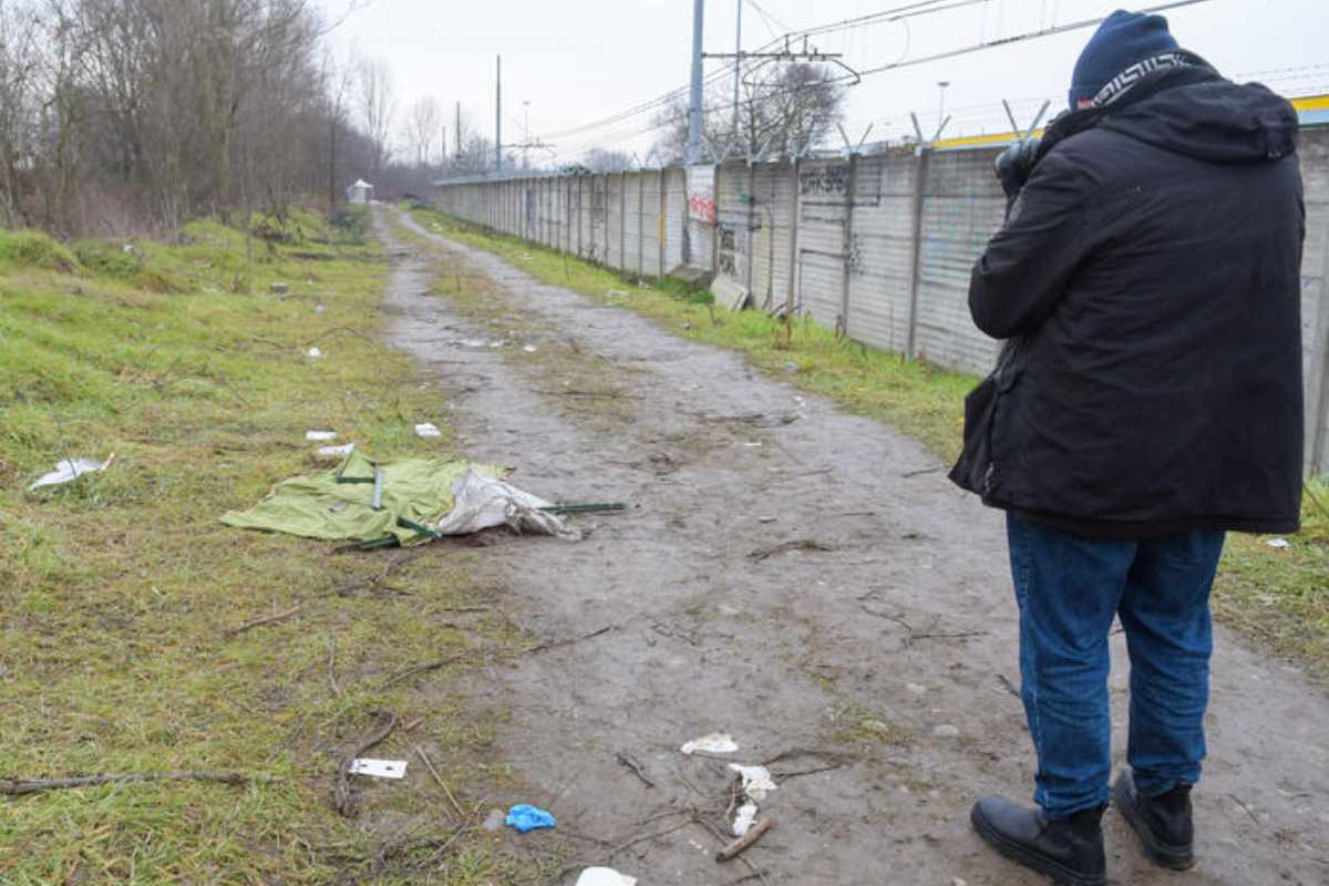 scena del crimine a rogoredo