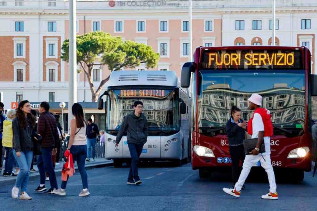 Autobus fuori servizio