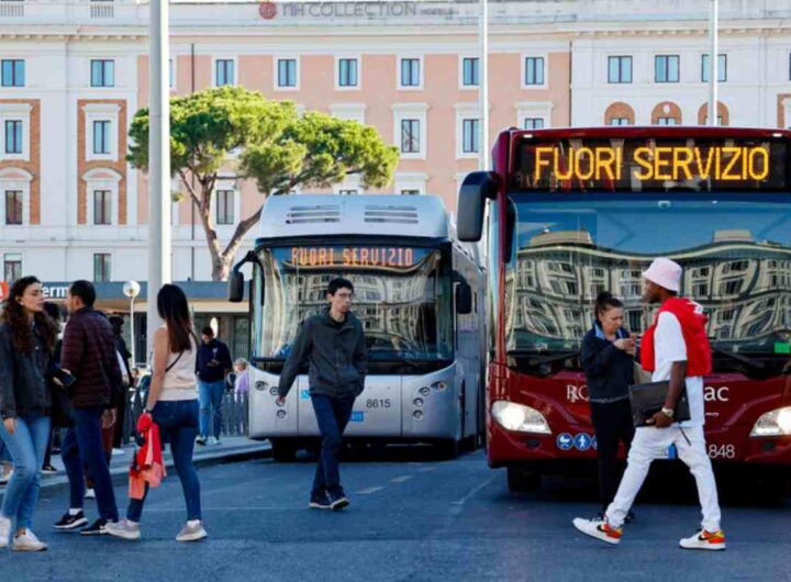 Autobus fuori servizio