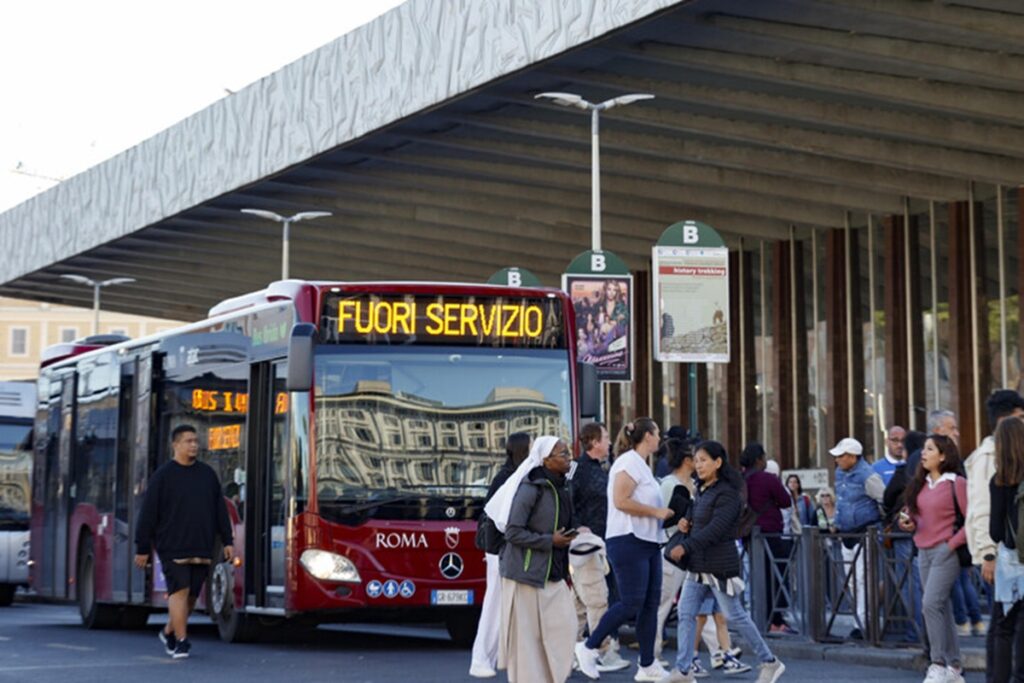 Uno sciopero nel trasporto pubblico locale