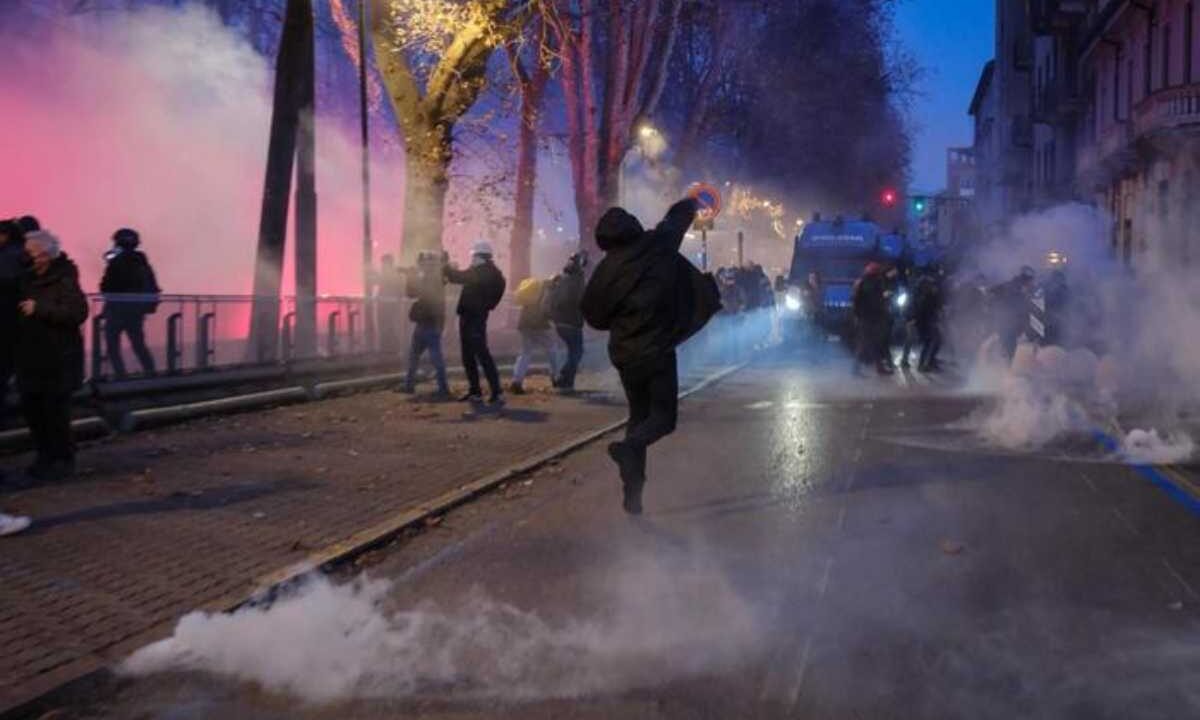 Scontri a Torino