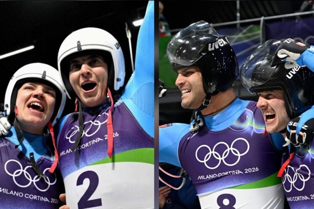 Slittino d’oro a Cortina. Trionfo delle coppie italiane femminili e maschili. In 64 minuti hanno fatto la storia