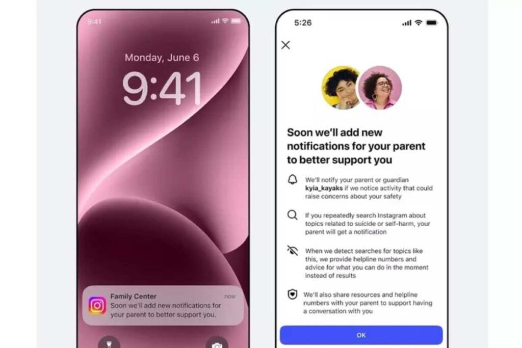 social vietati minori