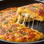 tortino filante con patate