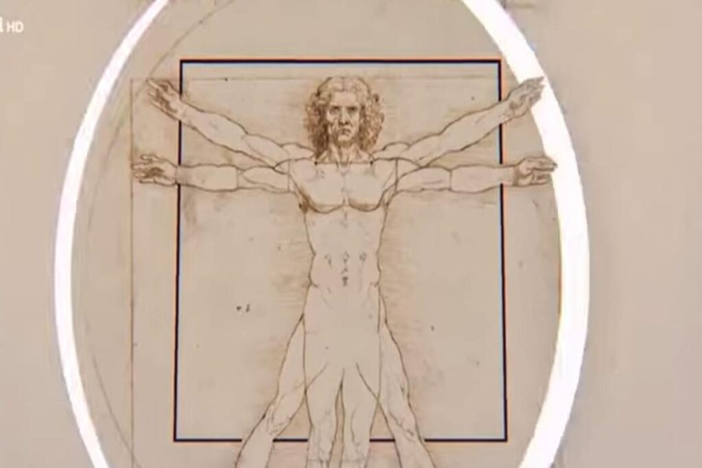 L'uomo vitruviano censurato