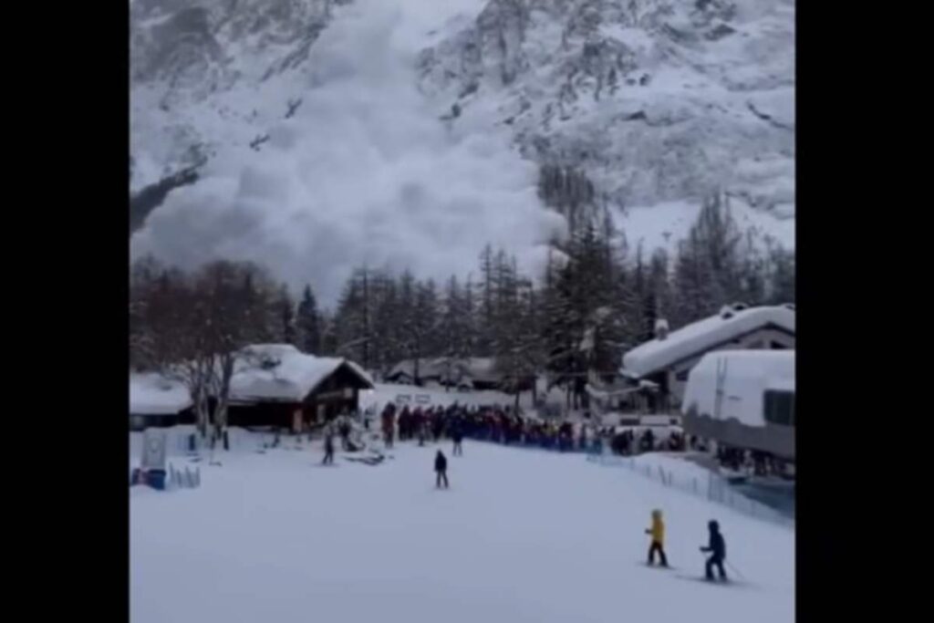 valanga Courmayeur