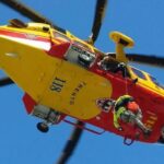Un elicottero dei soccorsi