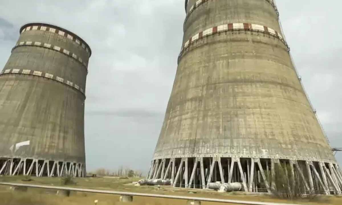 La centrale di Zaporizhzhia