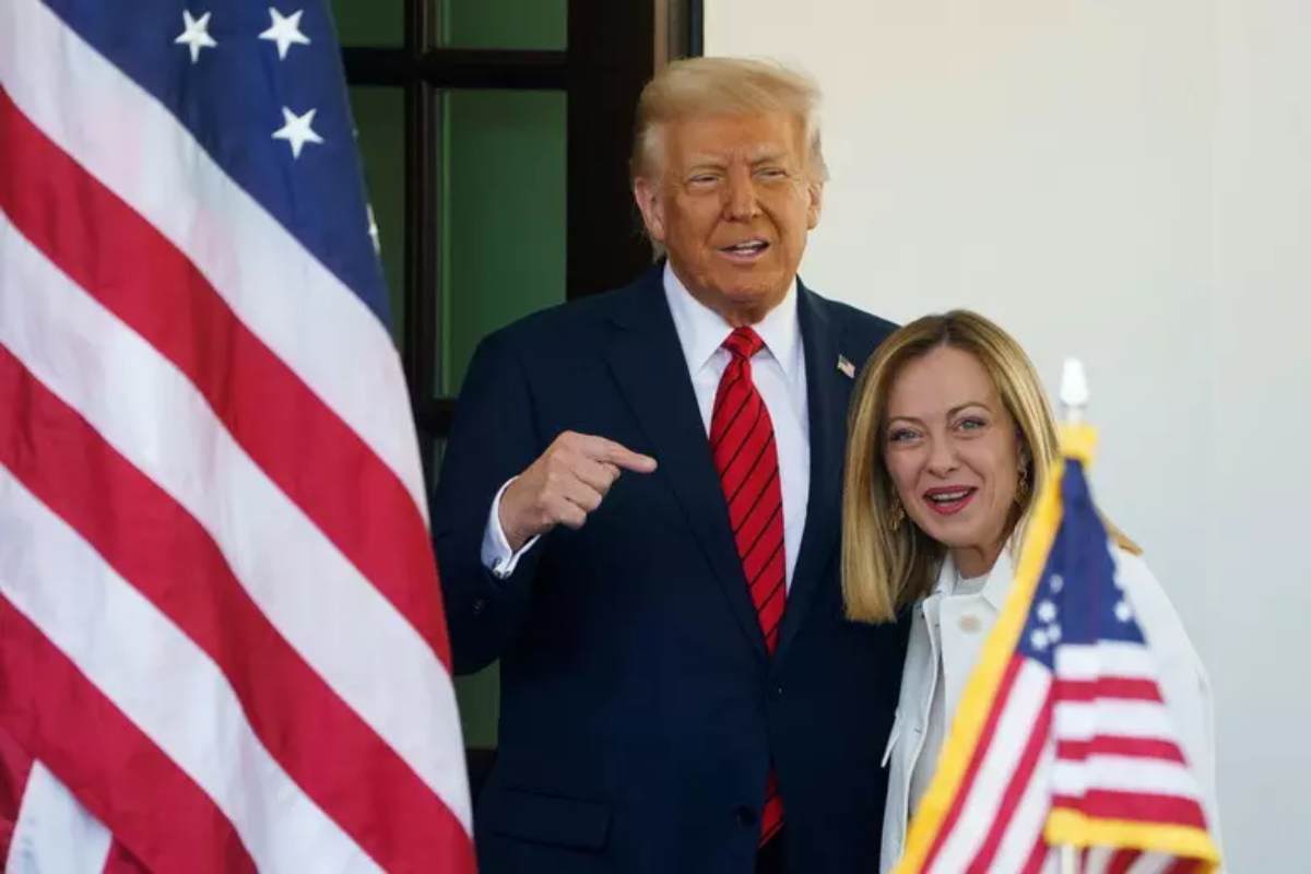 Trump e la Meloni