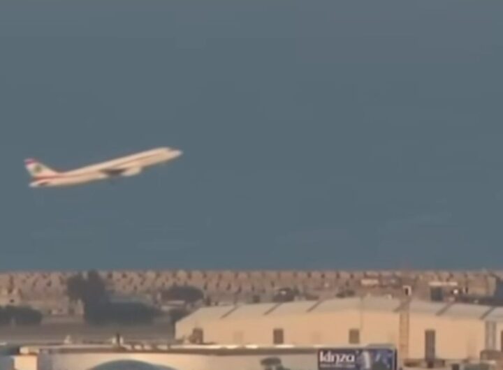 Aereo commerciale decolla da Beirut