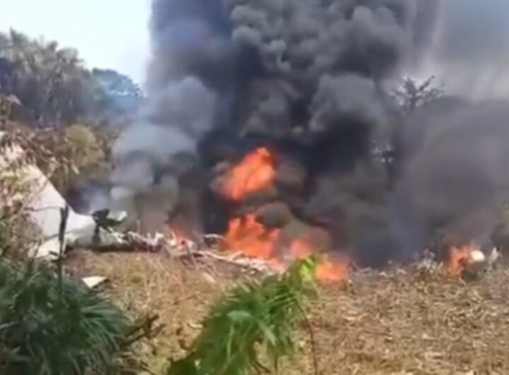 aereo schianto colombia