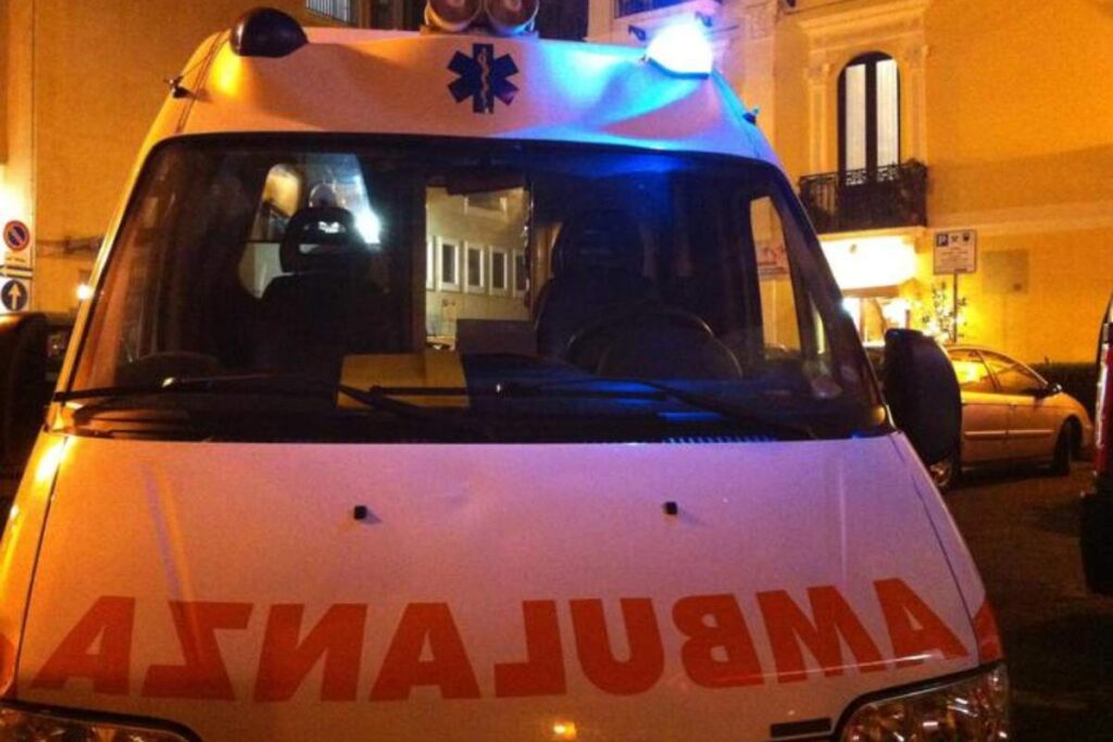 ambulanza di notte