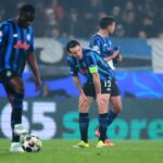 de roon sconsolato durante atalanta bayern