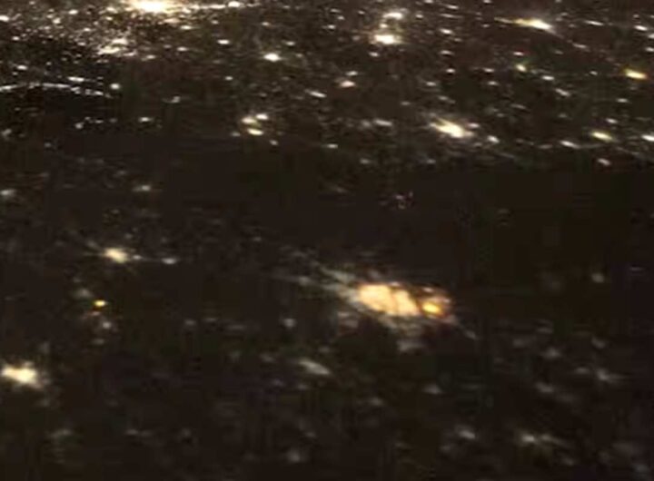 Attacco missilistico su Kiev ripreso dallo spazio