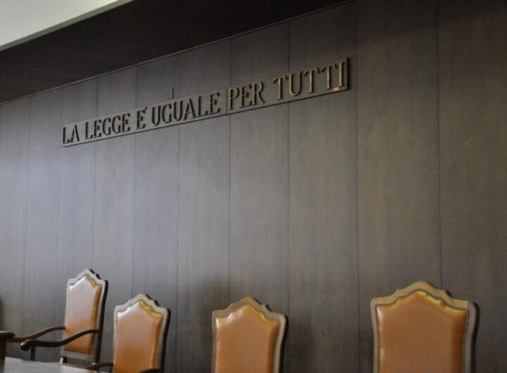 aula di tribunale