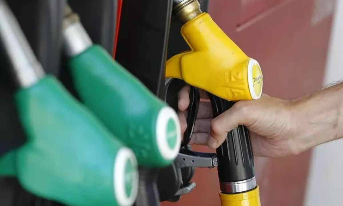 Una pompa di benzina