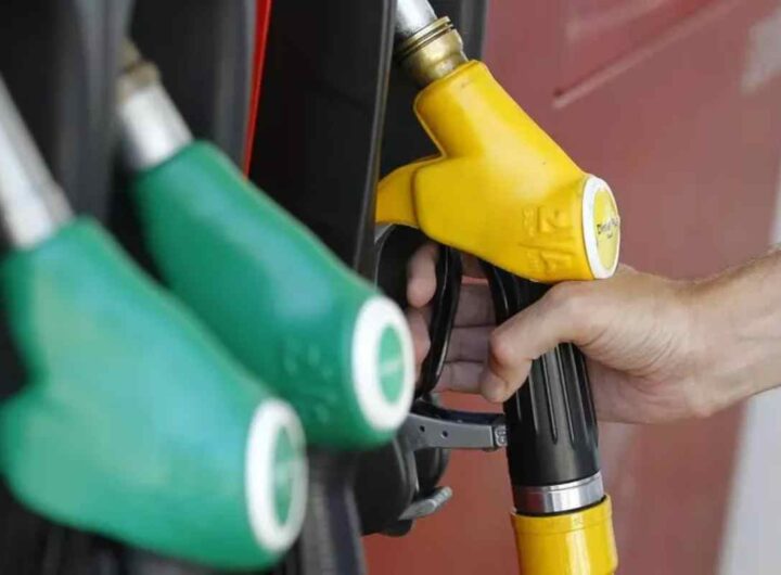 Una pompa di benzina