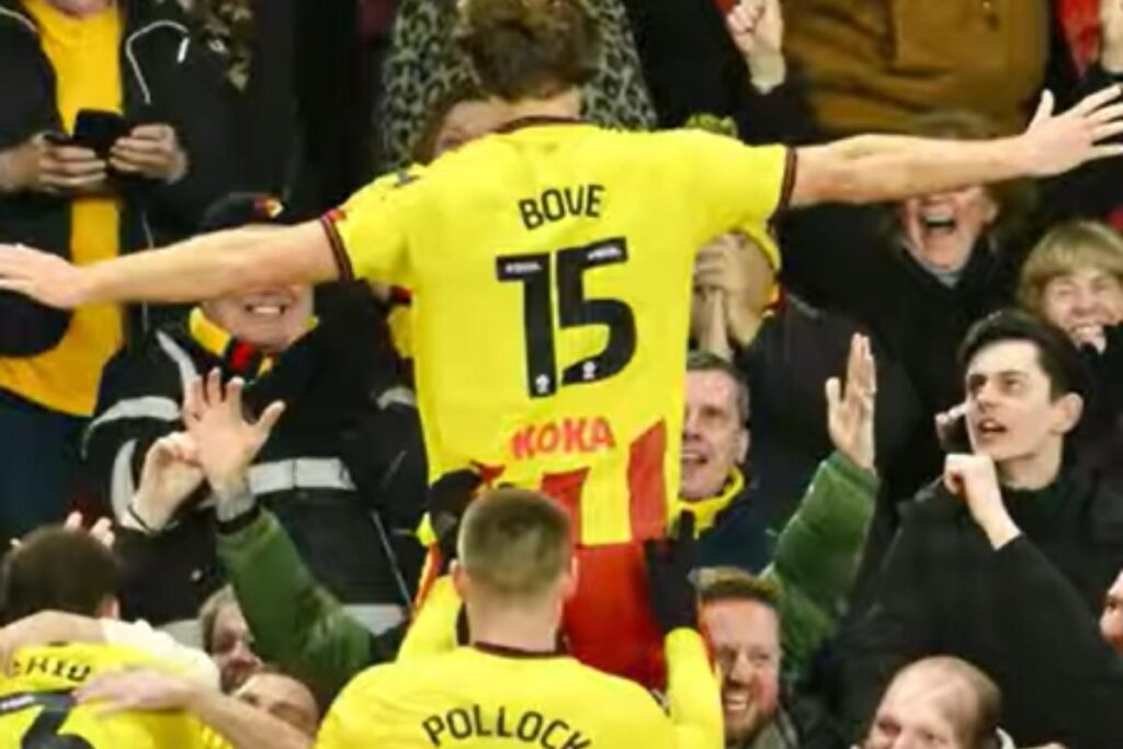 bove gol watford
