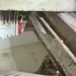 Bunker segreto in una casa in costruzione