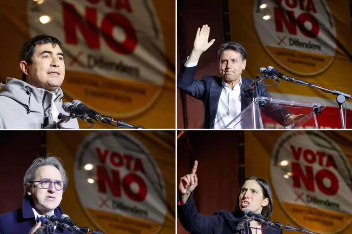 Campo largo per il No al referendum 