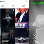 Un frame del video degli attacchi sull'Iran