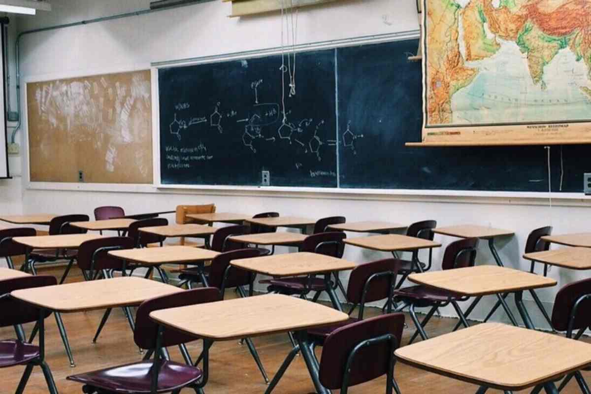 Una classe di scuola