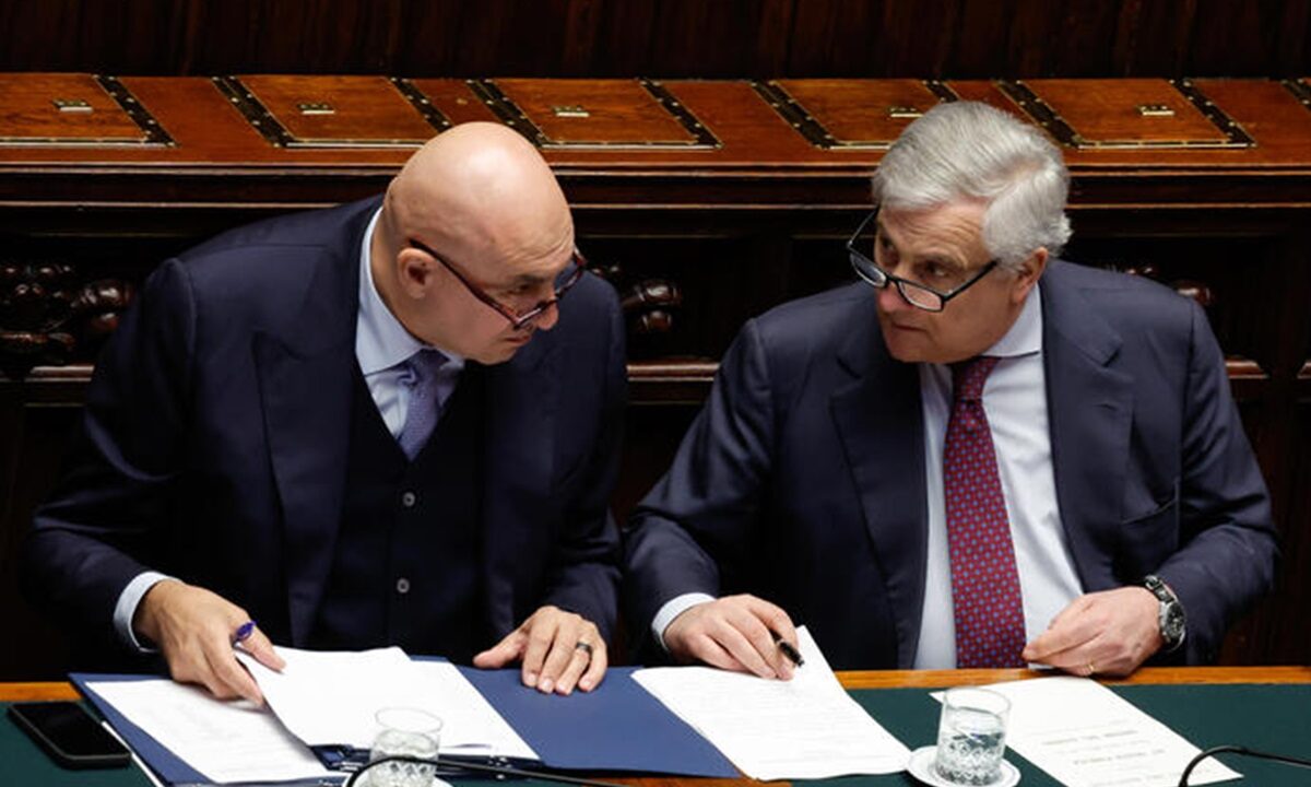 Antonio Tajani e Maurizio Crosetto
